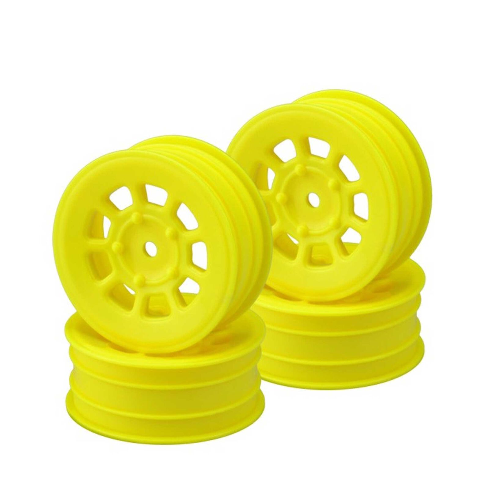 9-Shot 2.2" Front Wheel, Yellow (4)