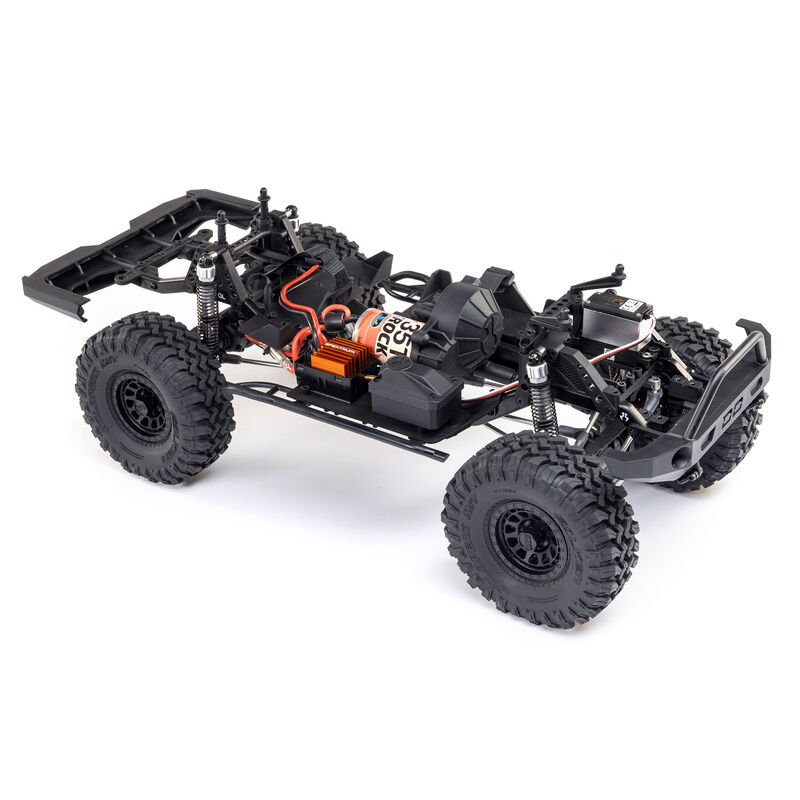 Axial 1/10 SCX10 III Base Camp 4X4 RTR Brushed Rock Crawler, White