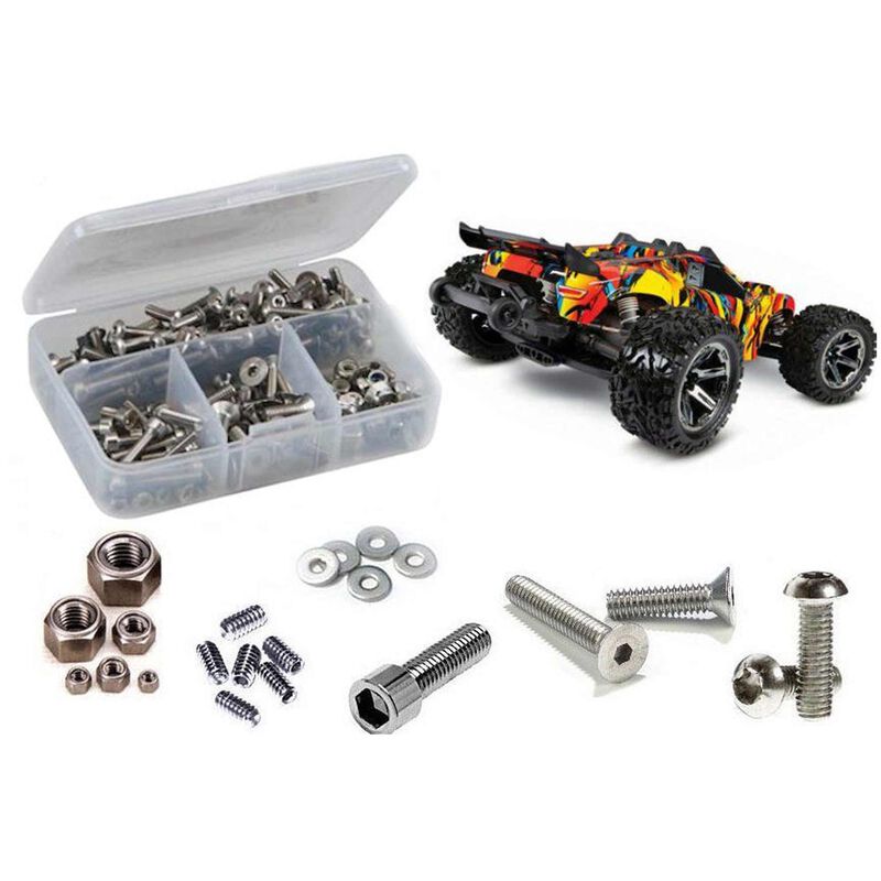 Traxxas Rustler BL-2S 4x4 (#67164-4) Stainless Steel Screw Kit