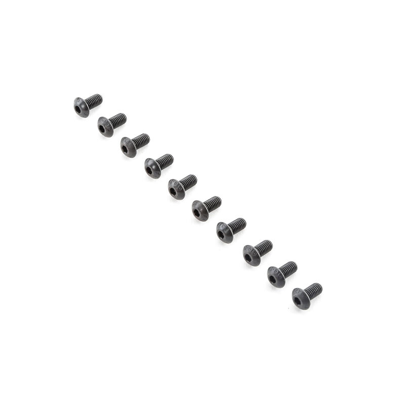 Button Head Screws M5x10mm (10)