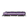 N EMD E7 A/B Locomotive, ACL 533 / 760B, Purple & Silver, A-unit with DCC & Sound, Unpowered B-unit