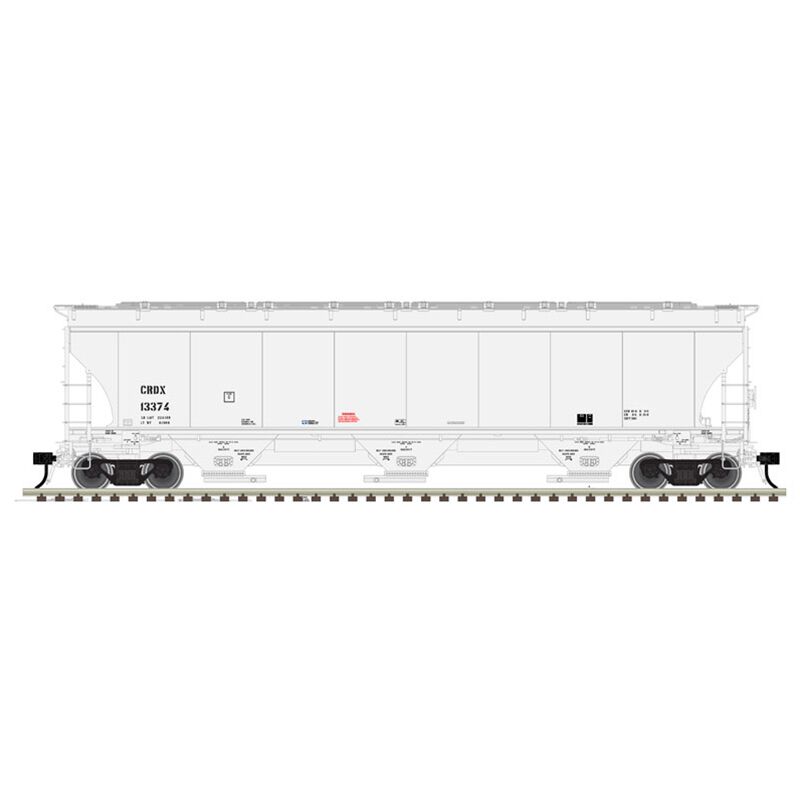 O Trinity 5161 Covered Hopper Chicago Freight Car