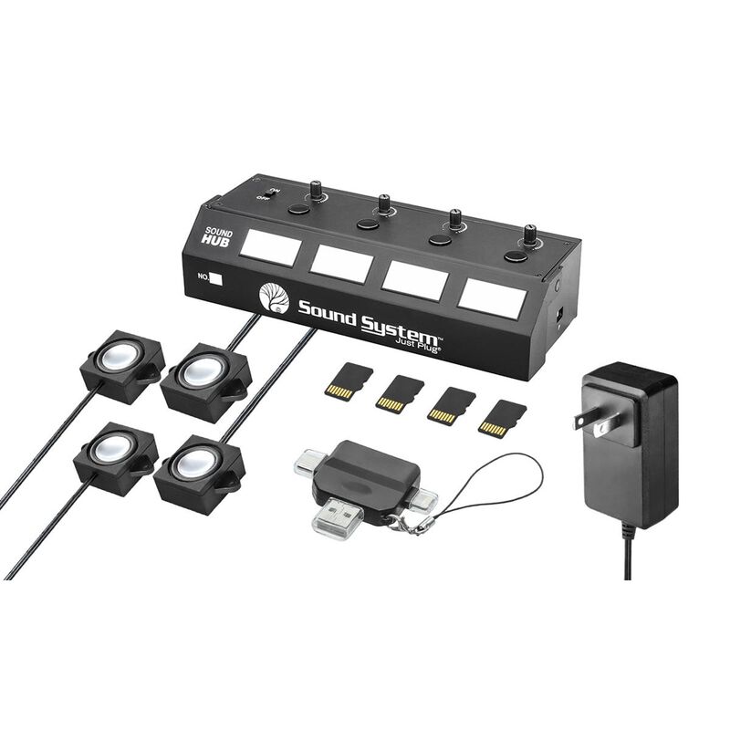 Woodland Scenics Sound System Starter Kit, Just Plug Sound System