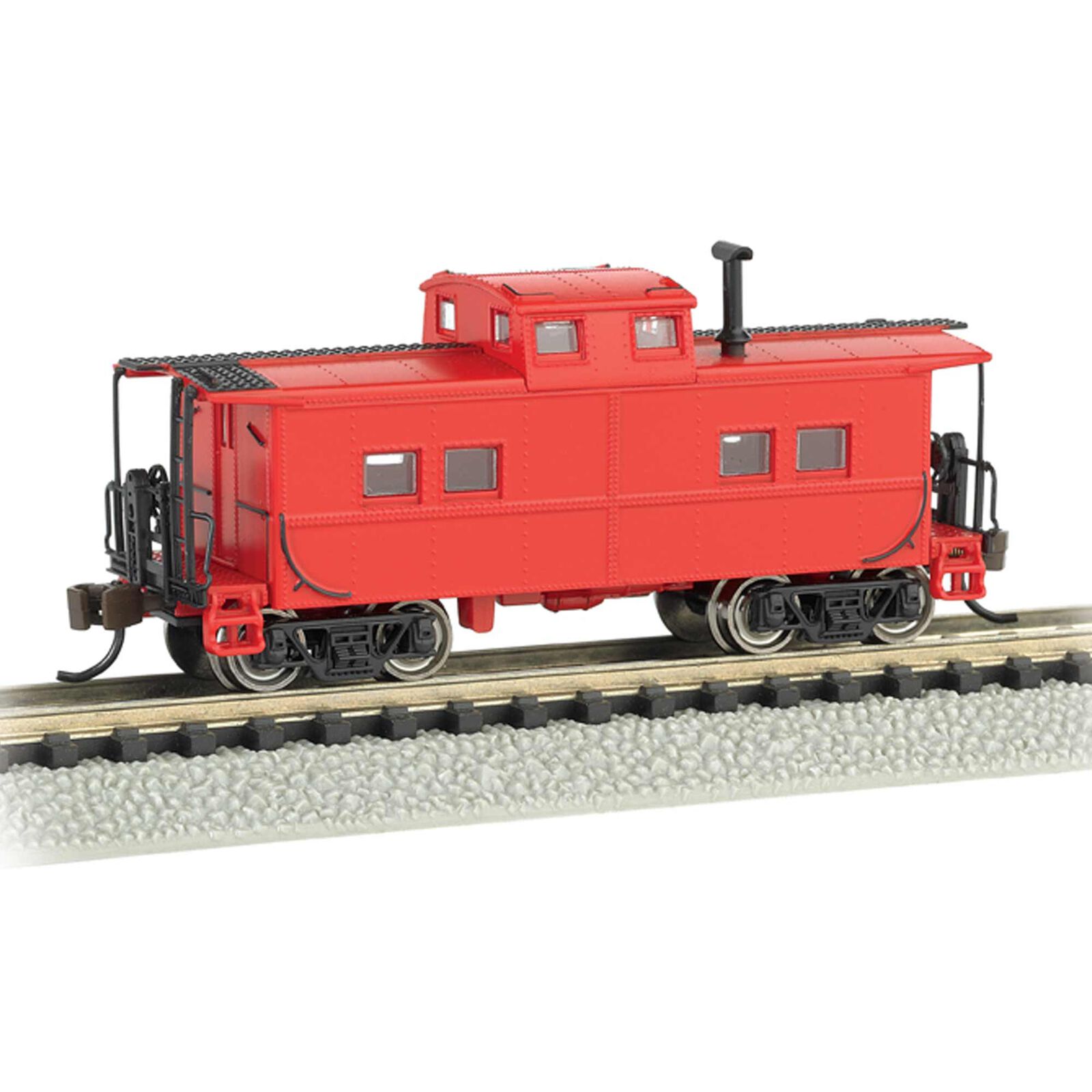 N Northeast Steel Caboose Unlettered Red