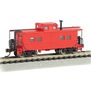 N Northeast Steel Caboose Unlettered Red