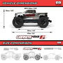 1/10 GRANITE 223S DSC 4X4 RTR Brushless Monster Truck, Red
