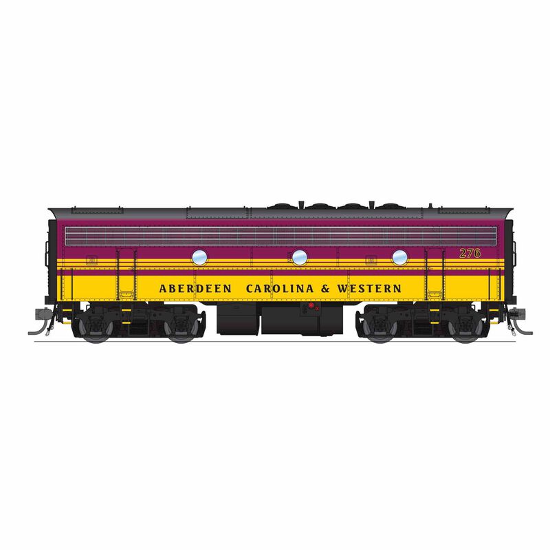 HO EMD F7B Magenta & Yellow Paragon4 Sound/DC/DCC , ACWR 276