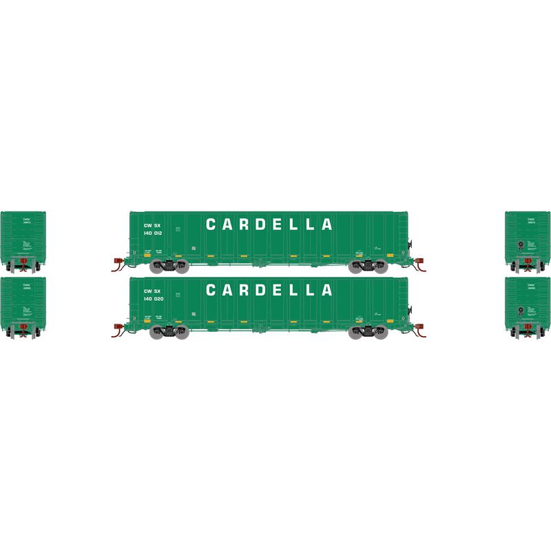 N NSC 6400 Gondola with Load, CWSX #140012, 140020 (2)