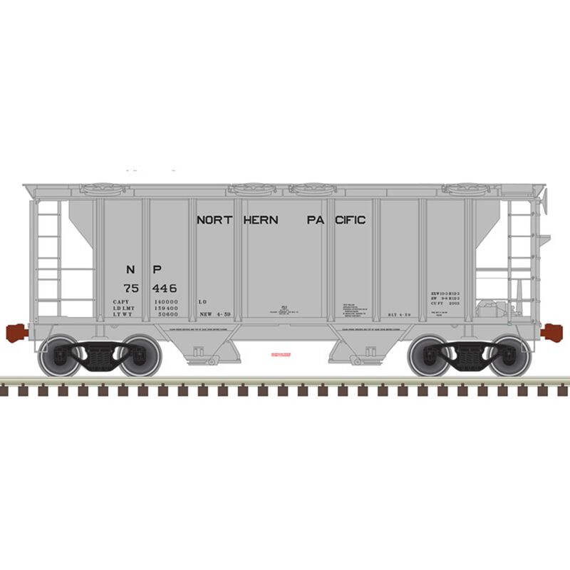 HO PS-2 Hopper Northern Pacific 75400