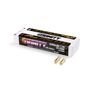 7.4V 6200mAh 2S 150C LCG Stick LiPo Battery, 5mm Bullets