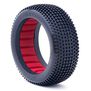 1/8 Enduro Ultra Soft Tires, Red Inserts (2): Buggy