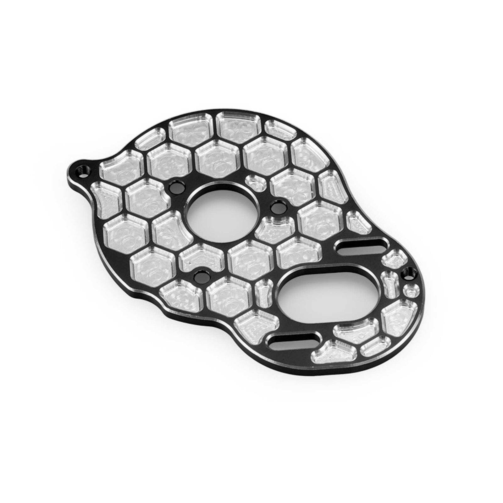 Aluminum Honeycomb 2mm Rear Motor Plate, Black