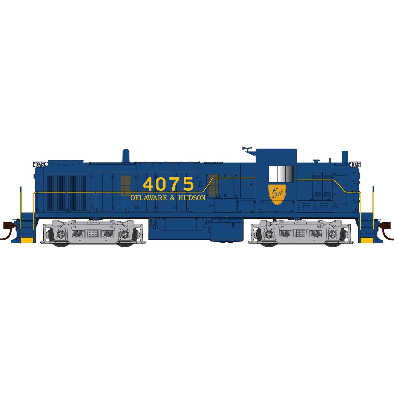 HO Alco RS-3 DC D&H #4075