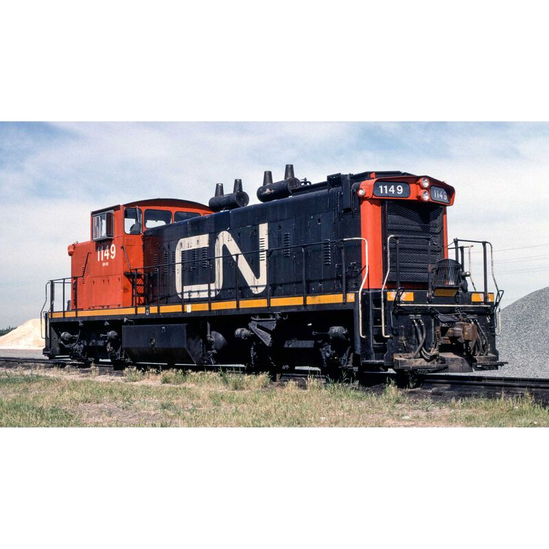 N GMD-1 w DCC & Sound CN Red Cab #1149
