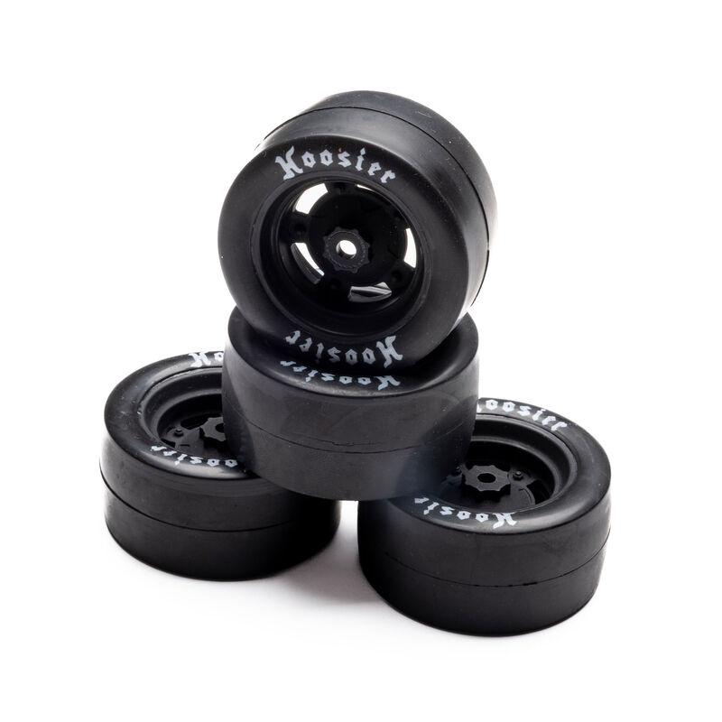 Hoosier Mounted Tires, Medium (4): GROM Asphalt Late Model