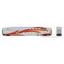HO BiLevel Commuter Car Rail Runner Coach Unlettered