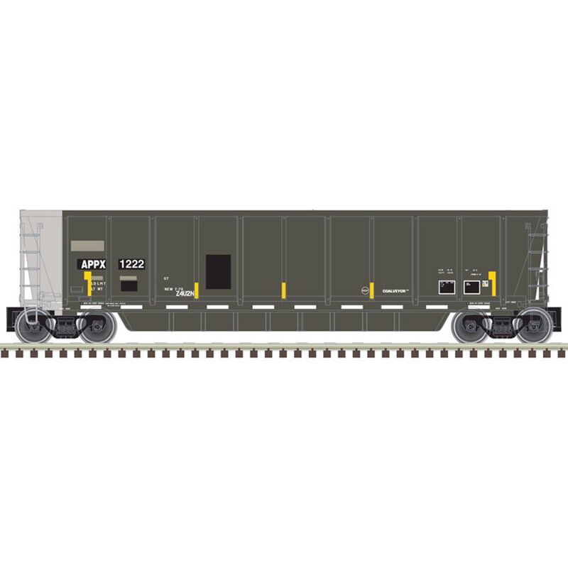 N Coalveyor Bathtub Appalachian Railcar #1222
