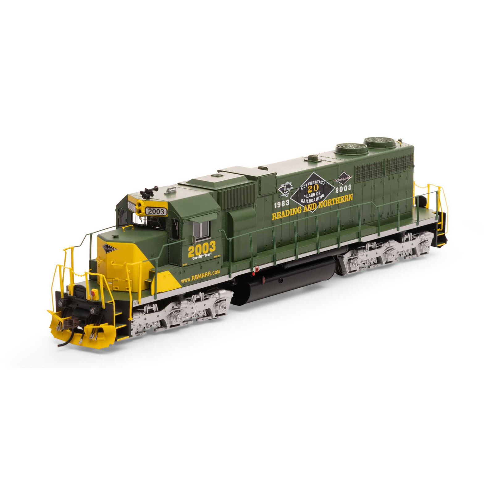 HO RTR SD38 with DCC & Sound, RBMN #2003