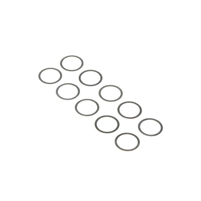 10 x 14mm Shims, 0.1mm and 0.2mm (5 each)