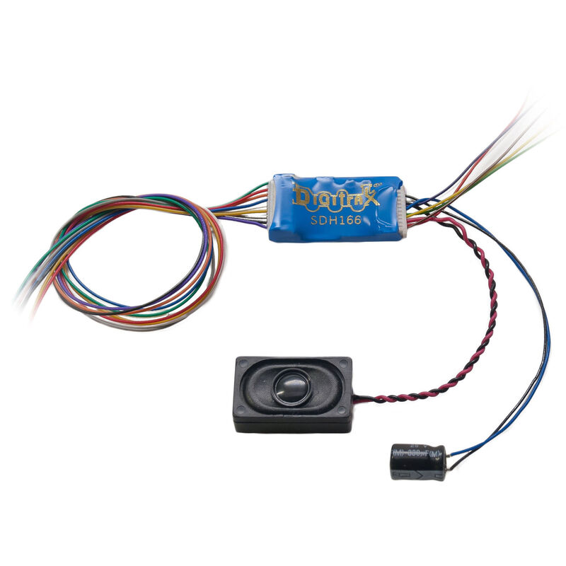 HO 8 Bit Sound Decoder, Motor 6-Functions 1A