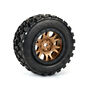 Limited Edition Badlands MX43 Pro-Loc F/R Mounted 24mm Bronze/Black Impulse (2): X-MAXX