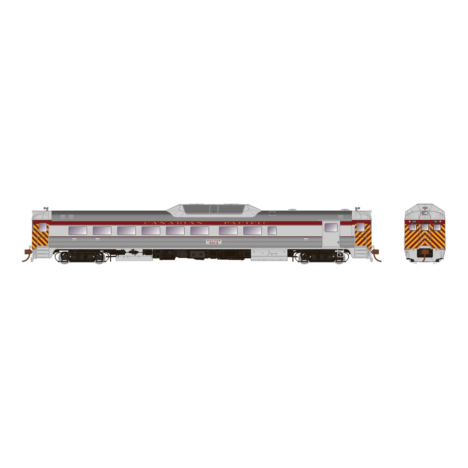 HO Scale RDC-2 (DC Silent), CPR Delivery Ph2 #9104