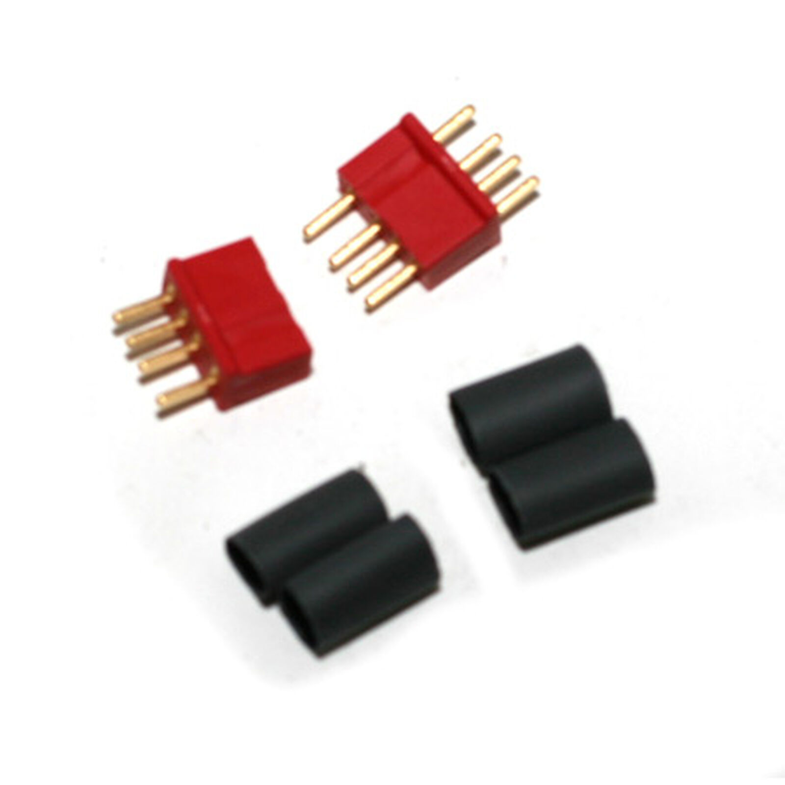 Connector: Micro 4R 4 Pin, Red