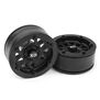 1/10 Incision KMC XD229 Machete 1.9 Crawler Wheels, 12mm Hex, Black Plastic  (2)