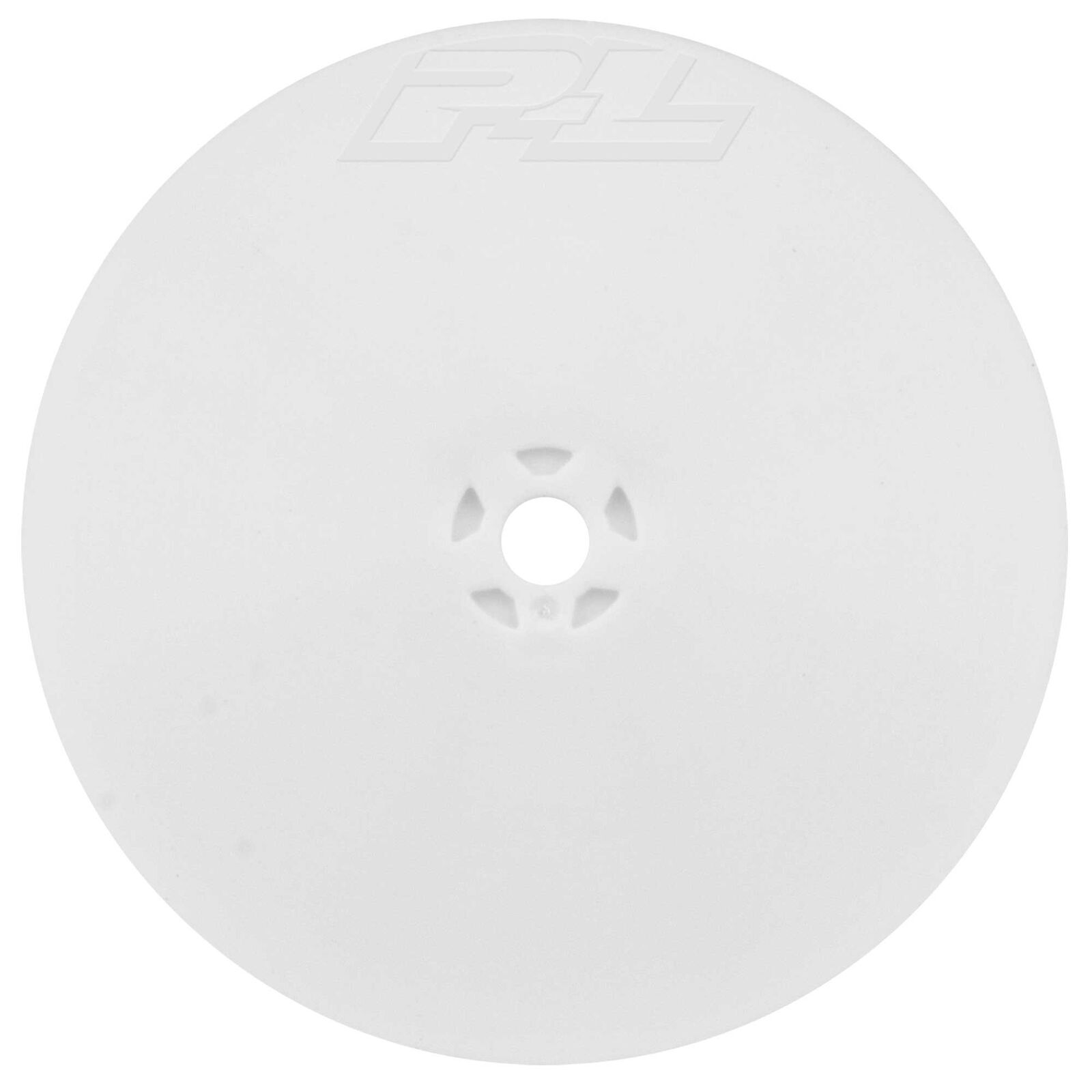 1/10 Velocity 4WD Front 2.2" 12mm Buggy Wheels (2) White: AE B74