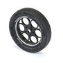 1/16 Front Runner Front Tires MTD 8mm Black/Silver (2): Mini Drag