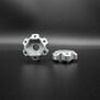 12mm Machined Aluminum Hex Hubs w/ Hardware, 2mm Offset (2)