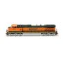HO GE Dash 9-44CW Locomotive with DCC & Sound, BNSF Heritage I #1044