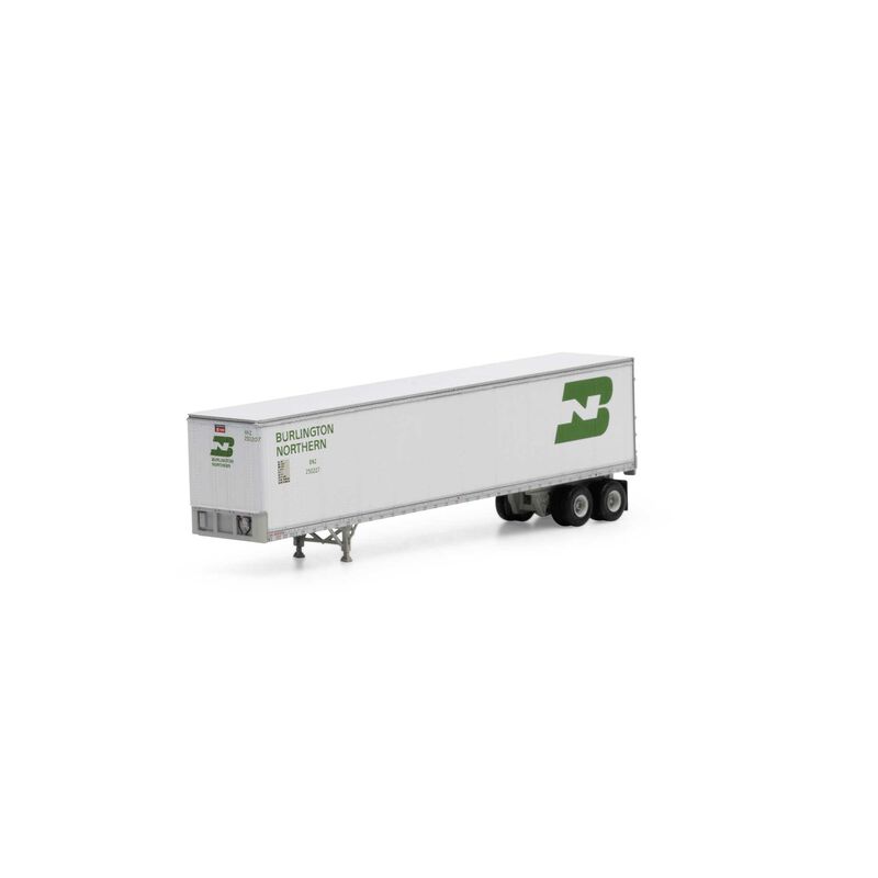N 45' Fruehauf Z-Van Trailer, BNZ #250207