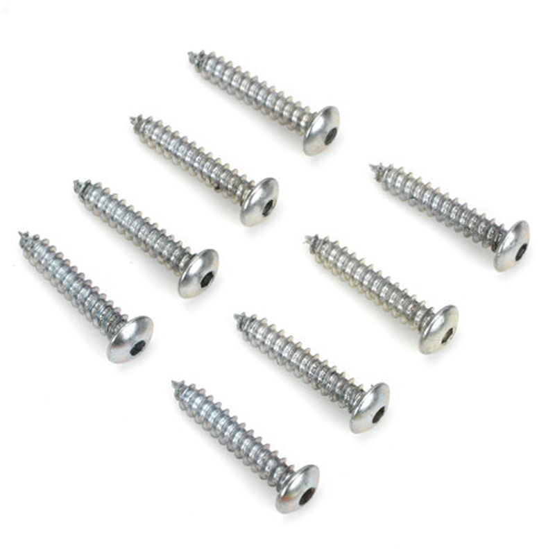 Button Head Screws, 6 x 3/4" (8)