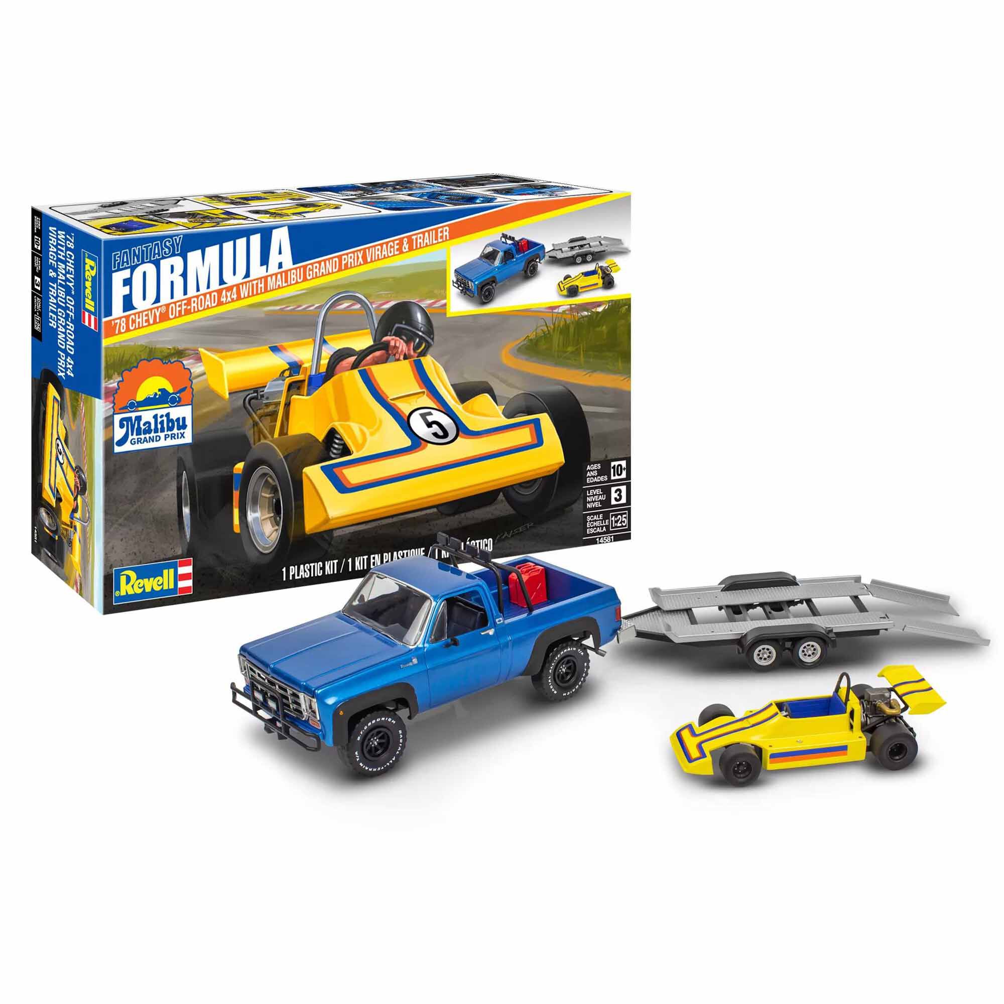 CARRERA REVELL OF AMERICAS INC 1/25 1978 Chevy Off-Road 4x4 with