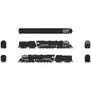 HO 4-6-6-4 w DCC & Paragon 4 Undec CSA-2 Class B