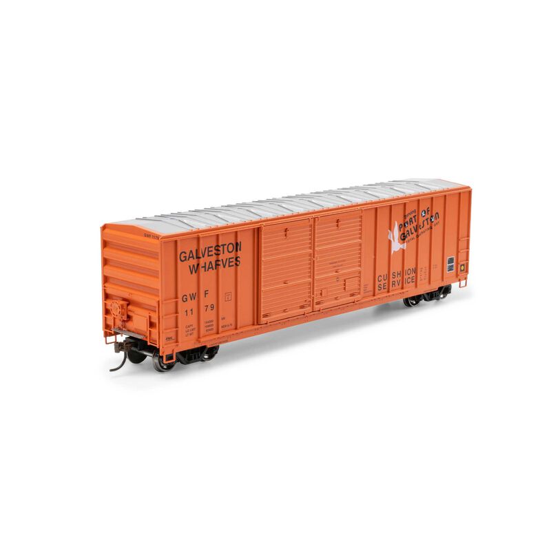 HO 50' FMC 5347 DD Offset Box Car, GWF #1179