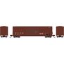 N ATH 50' FMC Centered Double Door Box Car, CPLT #7896