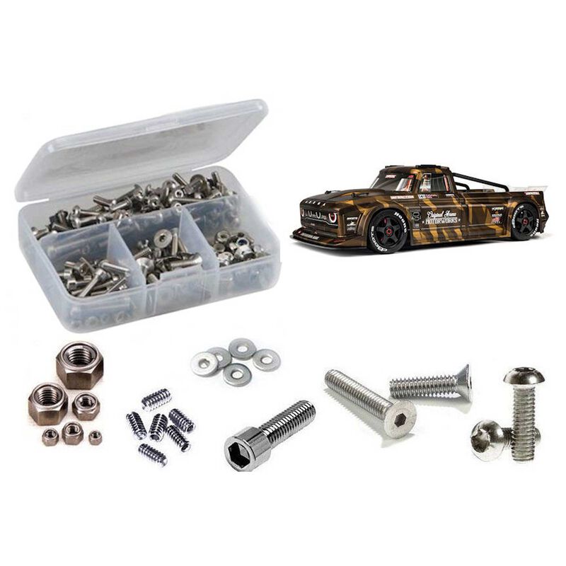 Stainless Steel Screw Kit, 1/7 ARRMA Infraction 6S BLX