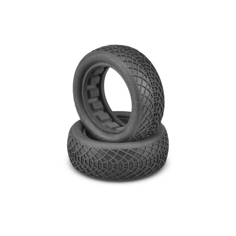 1/10 Ellipse 2.2” Front 2WD Buggy Tires and Inserts, Aqua Compound (2)