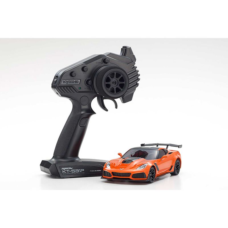 1/28 Chevrolet Corvette ZR1 MINI-Z RWD RTR, Sebring Orange w/ LEDs