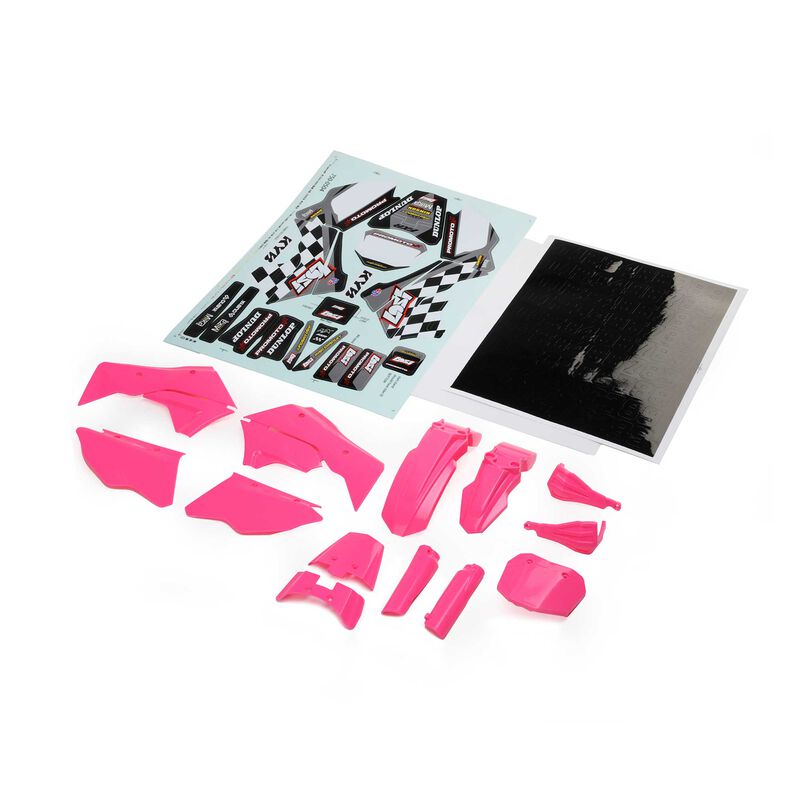 Plastics with Wraps, Pink: PM-MX/SM