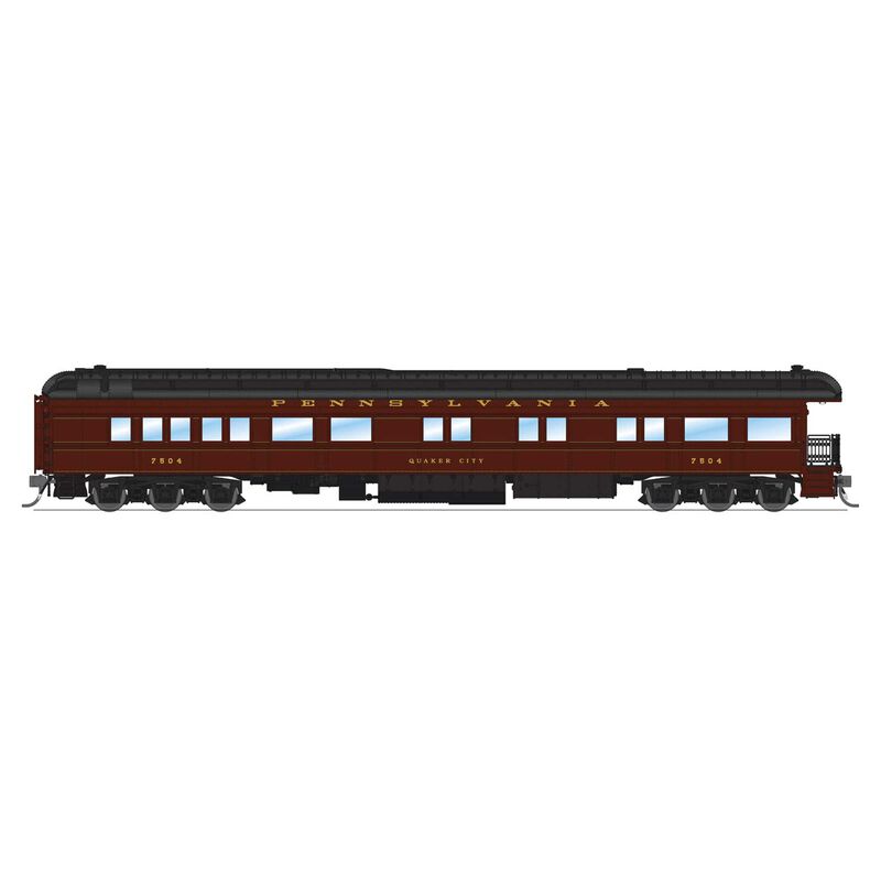 HO Scale Z74D Business Car PRR 7510 "Pittsburgher"Late 1940's