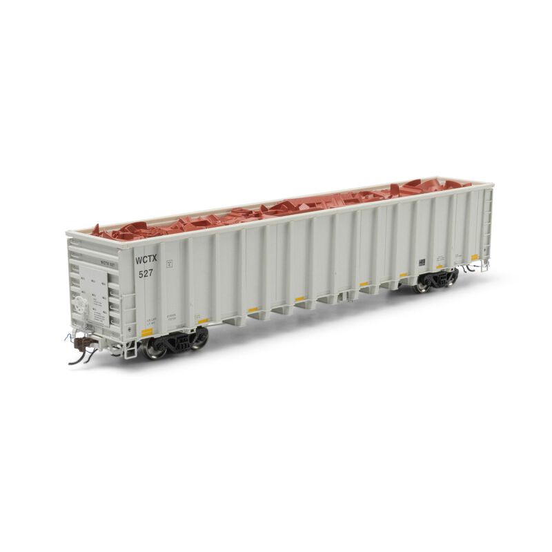 Athearn HO NSC 6400 Gondola with Scrap Load, WCTX #527