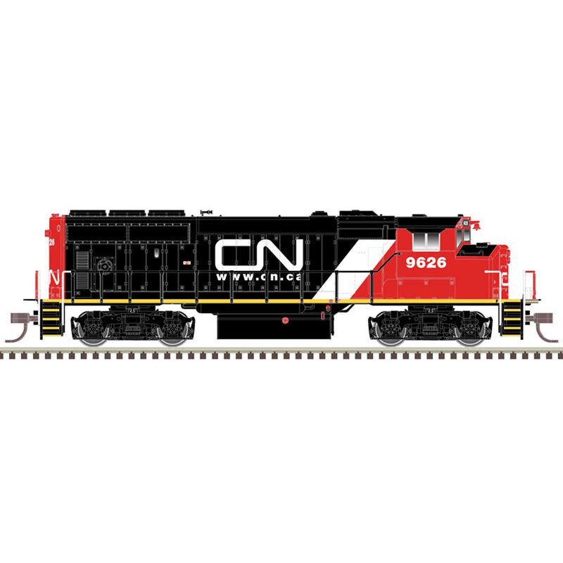 N GP40-2W Gold Canadian National "URL Scheme" 9590