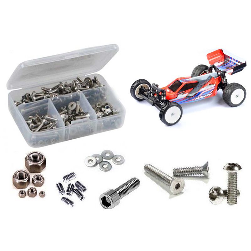 Team XRAY XB2 2024 Carpet/Dirt (#320015/16) Stainless Steel Screw Kit