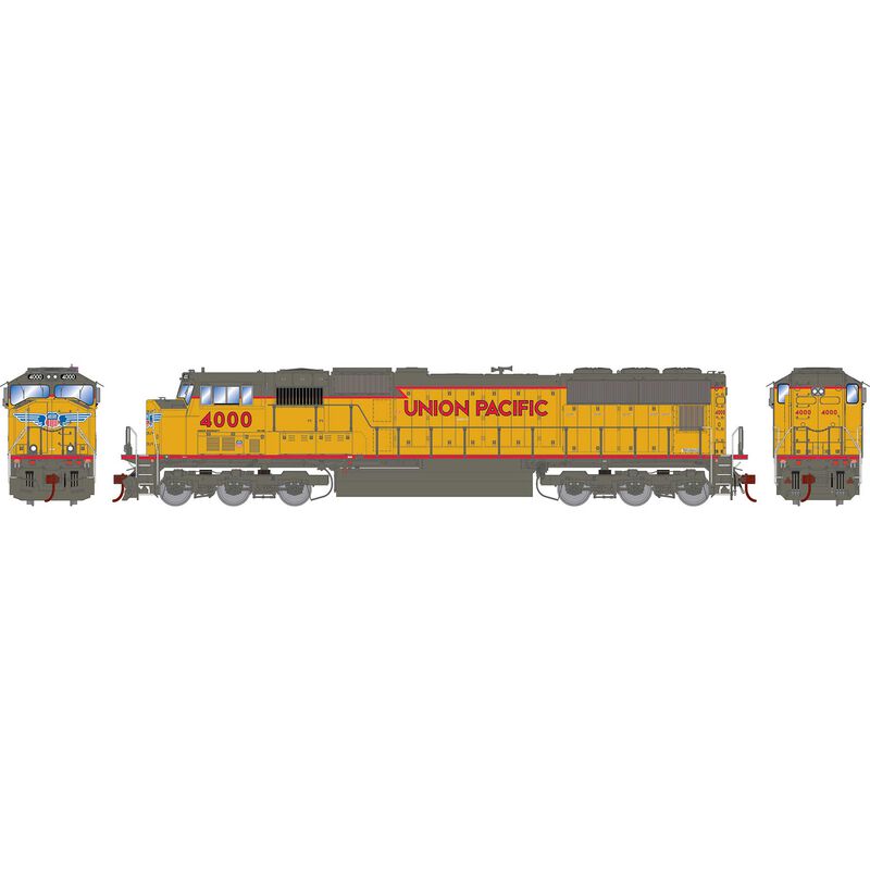 HO SD70M, Union Pacific #4000