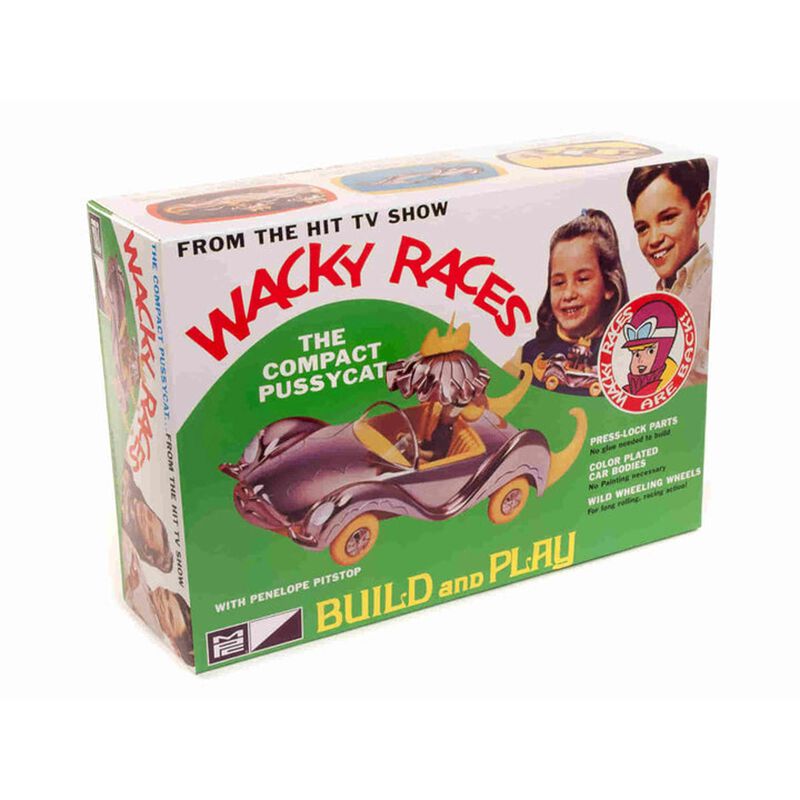 1/32 Wacky Races Compact Pussycat Snap Kit