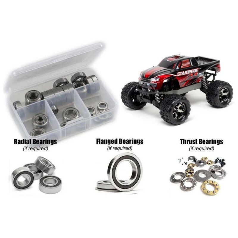 Traxxas Stampede BL-2S 4x4 (#67154-4) Rubber Shielded Bearing Kit