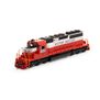 HO SD40 Locomotive with DCC & Sound, Western Maryland #7448
